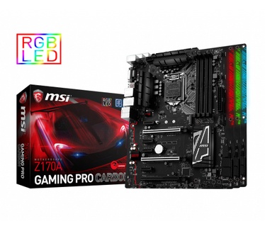 Specificaties van MSI Z170A Gaming Pro Carbon - Tweakers
