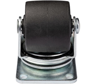 Startech.com Stevige Zwenkwielen voor Server Racks/Serverkasten/Patchkasten Set van 4 Universele M6 5cm Wielen Vervangings Zwenkwielen (45x75mm) voor 4 Post Racks Staal/Plastic