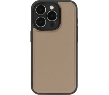 Mobiparts Leather 2 in 1 Wallet Case Apple iPhone 15 Pro Taupe