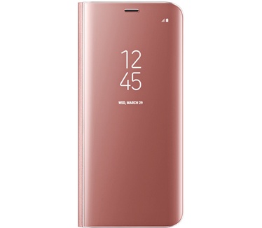 Samsung Galaxy S8 Clear View Cover  Roze