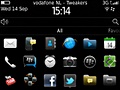 BlackBerry Bold 9900 screenshots