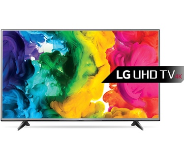LG 55UH615V Zilver, Zwart