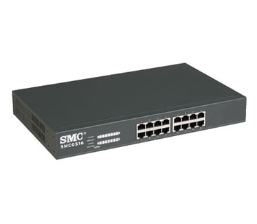 SMC SMCGS16 EZ Switch (16x100Mbps, RJ-45)