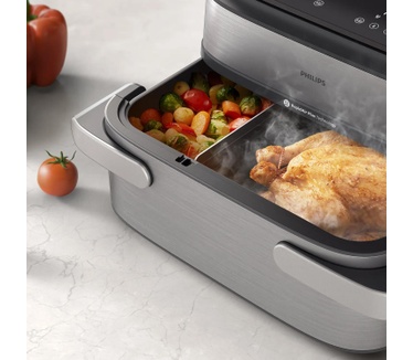 Philips Philips Airfryer 5000-serie Megabasket met Stoomfunctie
