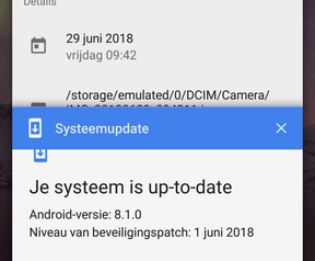 Screenshot Nokia 6.1 voor roundup 300 euro