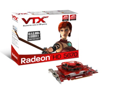 VTX3D VTX3D HD 5670 512MB GDDR5