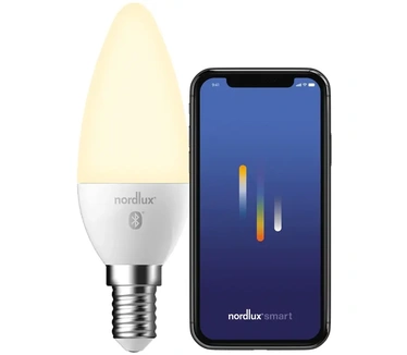 Nordlux 2070021401 Gloeilamp-lamp Energielabel F (A - G) E14 Peer Besturing via App, Dimbaar 1 stuk(s)