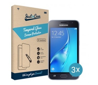 Just in Case Screen Protector Samsung Galaxy J1 (2016) - 3 stuks - Crystal Clear