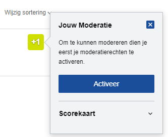 Activeer-moderatie