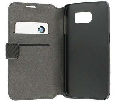 BMW M collectie Division Bookcase hoesje voor de Samsung Galaxy S6 Zwart