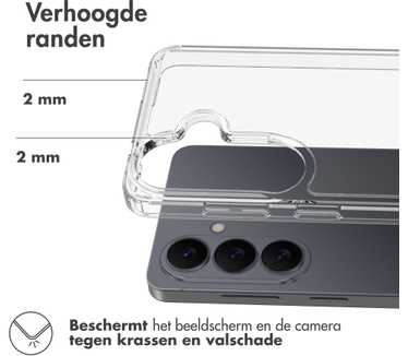 Accezz Xtreme Impact Backcover Samsung Galaxy S26 - Transparant