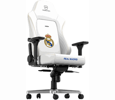 Noblechairs HERO Gaming Chair, Real Madrid Edition