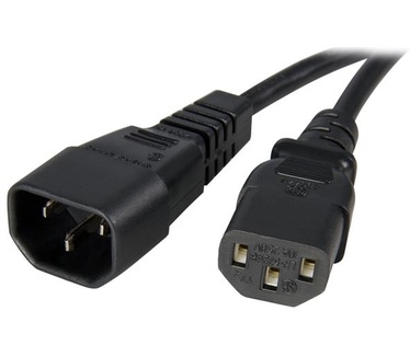 Startech.com 1,8 m standaard computervoedingsverlengkabel C14 naar C13