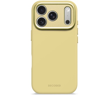 Decoded Silicone Backcover Apple iPhone 17 Pro Yuma Yellow