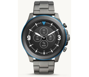 Fossil Latitude Hybrid HR Grijs Grijs (Grijs)