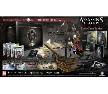 Assassin's Creed IV: Black Flag Black Chest Edition, Wii U