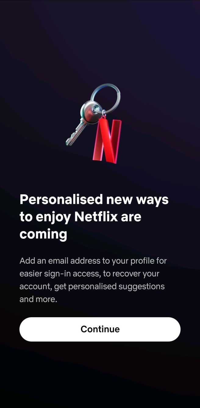 Netflix uniek e-mailadres toevoegen