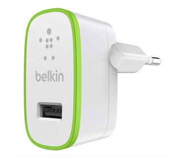 Belkin Oplader 2.4AMP/12W voor iPod/iPhone/iPad - Wit