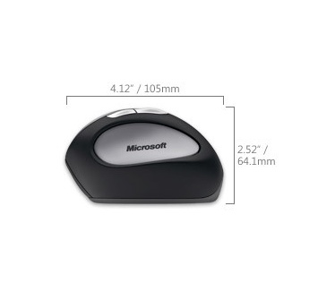 Microsoft Natural Wireless Laser Mouse 6000