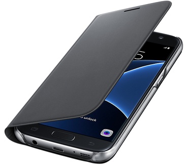 Samsung Galaxy S7 Flip Wallet (Galaxy S7) Zwart