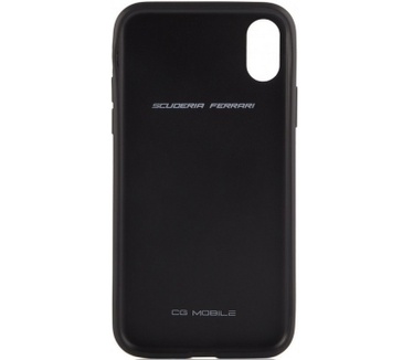 Ferrari On Track Carbon Hard Case - Apple iPhone X (5.8") - Zwart  Zwart