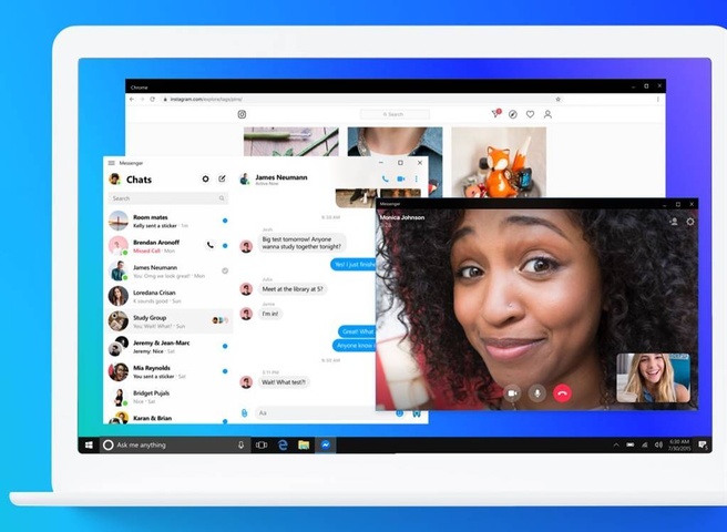 Facebook Messenger macOS Windows