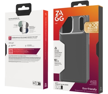 Zagg Luxe (iPhone 15/14 Plus) Zwart