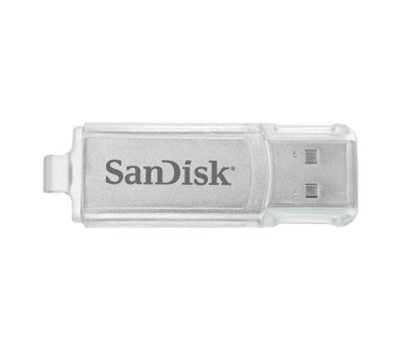 Sandisk Cruzer® Micro Skin USB-flashstation 4 GB Wit