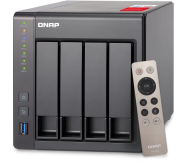 QNAP TS-451+, 2GB ram, Seagate IronWolf schijven, 16TB
