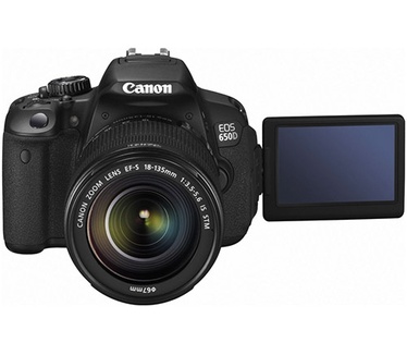 Canon EOS 650D + EF-S 18-55mm IS II Zwart