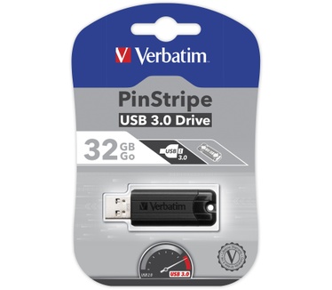 Verbatim PinStripe 32GB Zwart