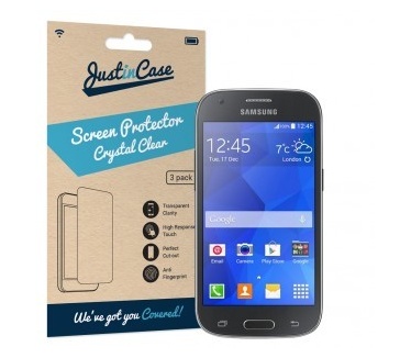 Just in Case Just in Case Screen Protector Samsung Galaxy Ace 4 - 3 stuks - Crystal Clear