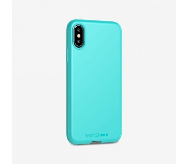 Tech21 Studio Colour Case Turquoise iPhone X/XS  Blauw