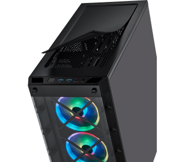 Corsair iCUE 465X RGB Smart Case - Zwart
