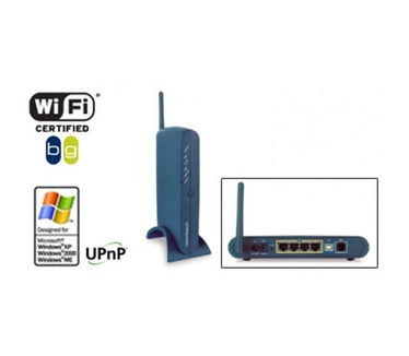 Alcatel SpeedTouch 580 (ADSL, 54 Mbps/4x100Mbps, Analoog)