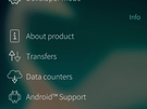 Jolla C met Sailfish OS screenshot