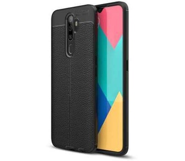 Just in Case Oppo A9 2020 Back Cover Zwart