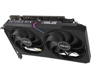 ASUS Dual -RTX3060-12G. Grafische processor familie: NVIDIA, Grafische processor: GeForce RTX 3060. Grafische geheugen: 12 GB, Grafische adapter, soort geheugen: GDDR6, Geheugenbus: 192 Bit. Maximum resolutie: 7680 x 4320 Pixels. DirectX versie: 12.0