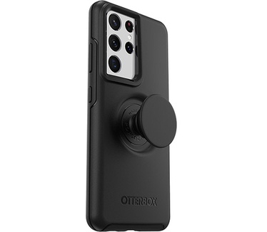 Otterbox Otter+Pop Symmetry Series voor Samsung Galaxy S21 Ultra 5G, zwart