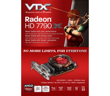 VTX3D Radeon HD7790 1GB (X-Edition)