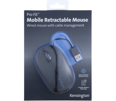 Kensington Pro Fit Intrekbare Mobiele Muis