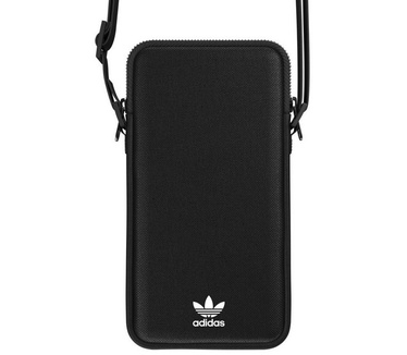 Adidas OR Big Logo Heuptas met Riem (Scherm tot 7 Inch) Zwart/Wit Zwart