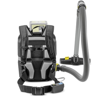 Kärcher Professional, Industriële stofzuiger, Accu rugstofzuiger BVL 3/1 Bp (Stofzuiger achter)