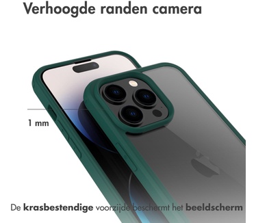 Accezz 360В° Full Protective Cover iPhone 14 Pro Max - Groen