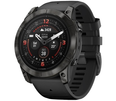 Garmin epix Pro (Gen 2), 51mm, Sapphire Edition Grijs (Zwart)
