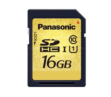 Panasonic 16GB SDHC UHS class 1