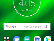 Screenshot Moto G6/G6+ op Android 8.0, mei 2018