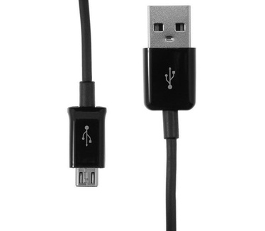 Samsung Micro USB 2.0 data + oplaadkabel 1 meter - Zwart
