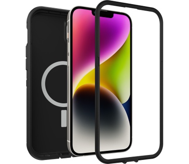 Otterbox OtterBox Defender XT-hoes voor iPhone 14/iPhone 13 met MagSafe, schokbestendig, valbestendig, ultrarobuust, 5x getest volgens militaire standaard, Zwart, Geen retailverpakking