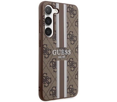 Guess 4G Printed Stripe Back Case Samsung Galaxy S23 Plus - Bruin Bruin